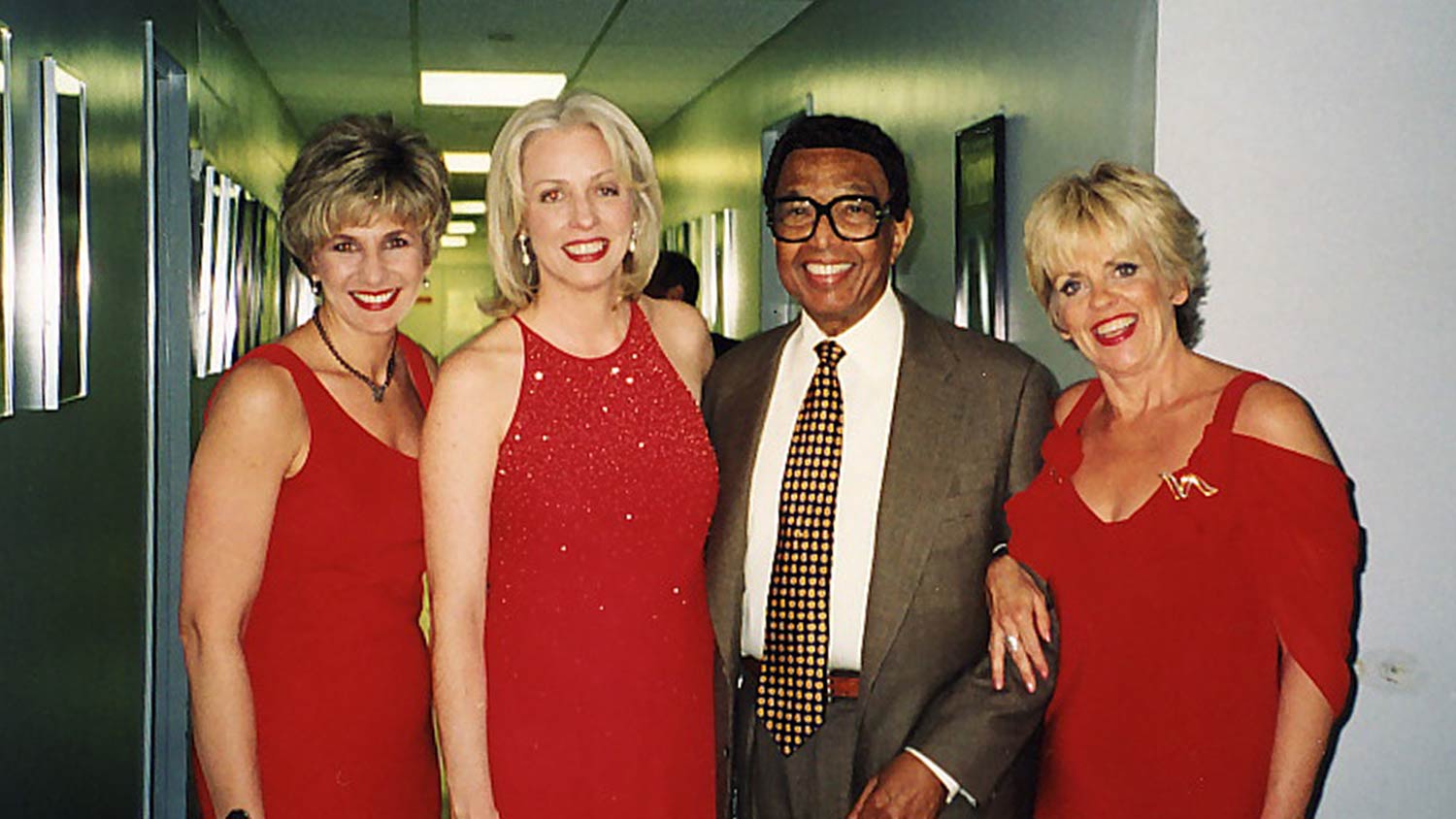   Backstage with Billy Taylor and String of Pearls, Women in Jazz Festival, Kennedy Center  