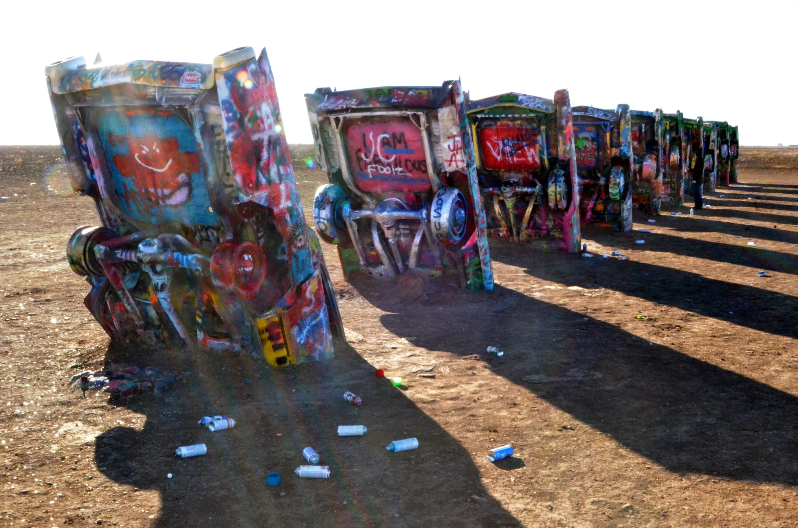 Road Trip 2014:  Cadillac Ranch (Texas)