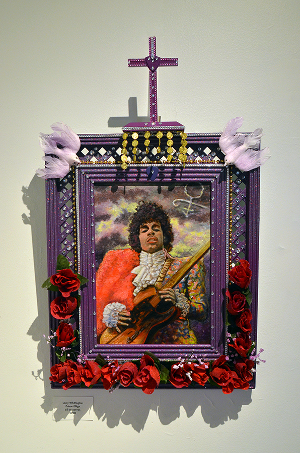 Larry Whittington Prince Effigy oil on canvas