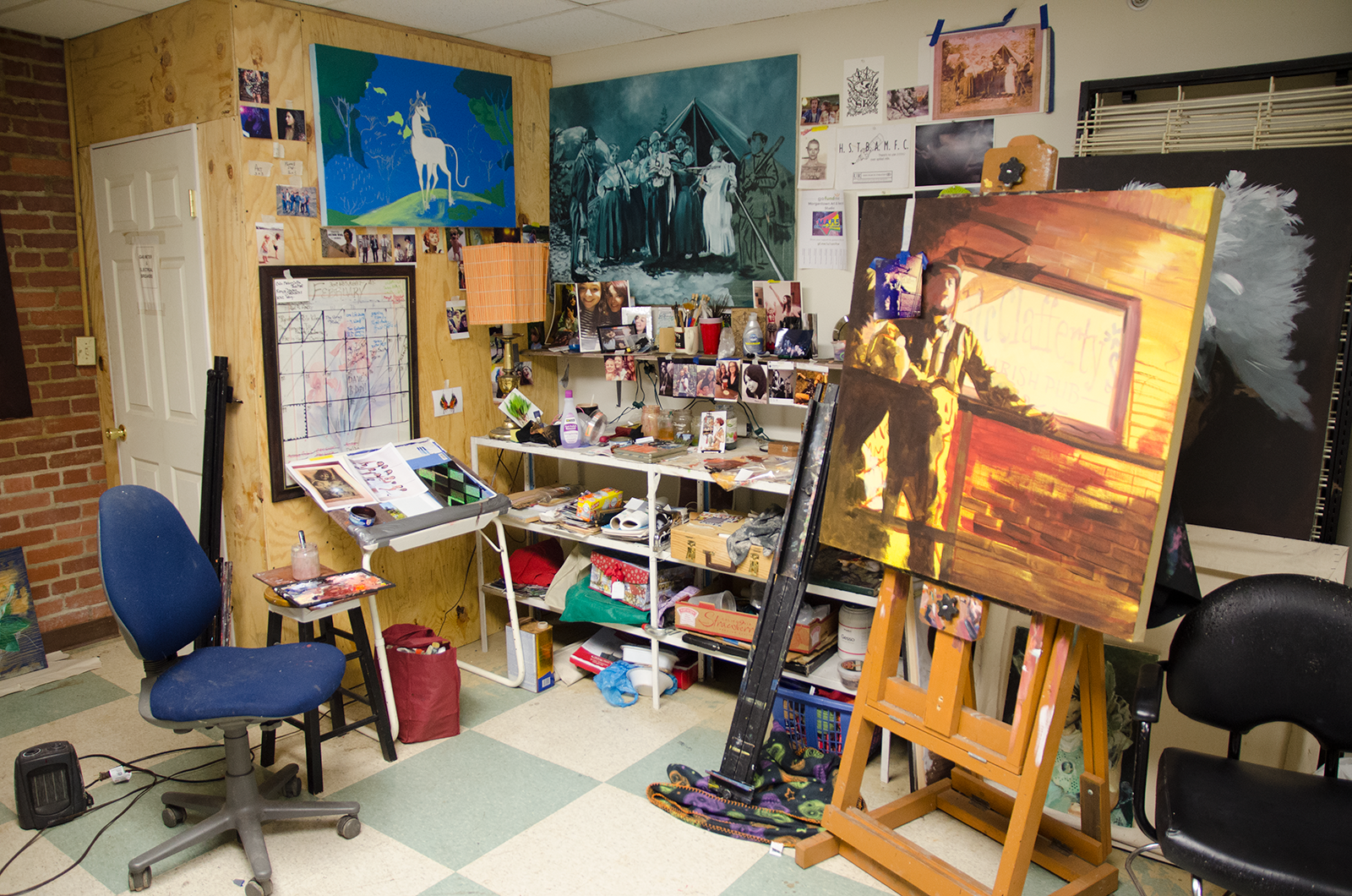 A portion of the MARS basement that is already in use.