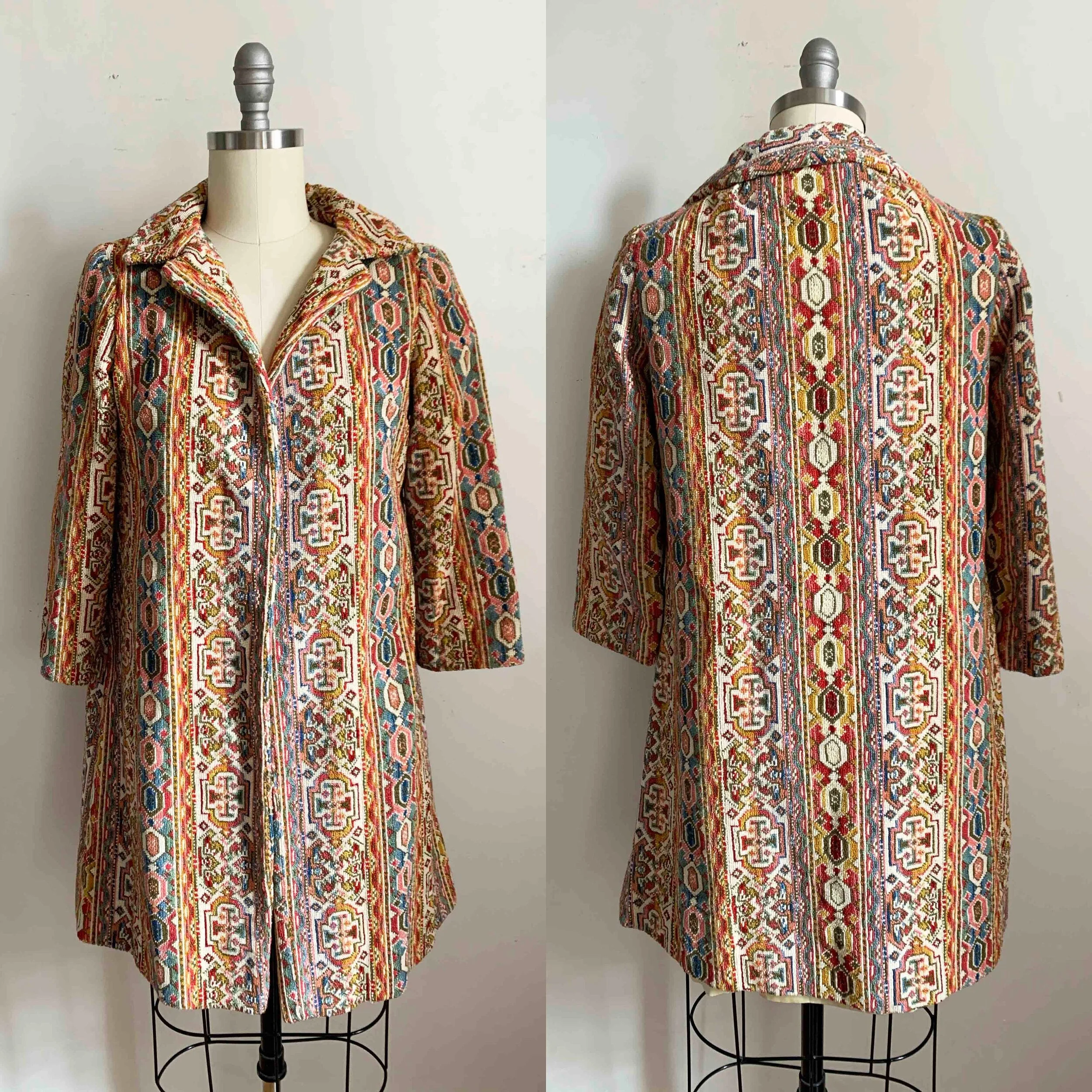 tapestry coat