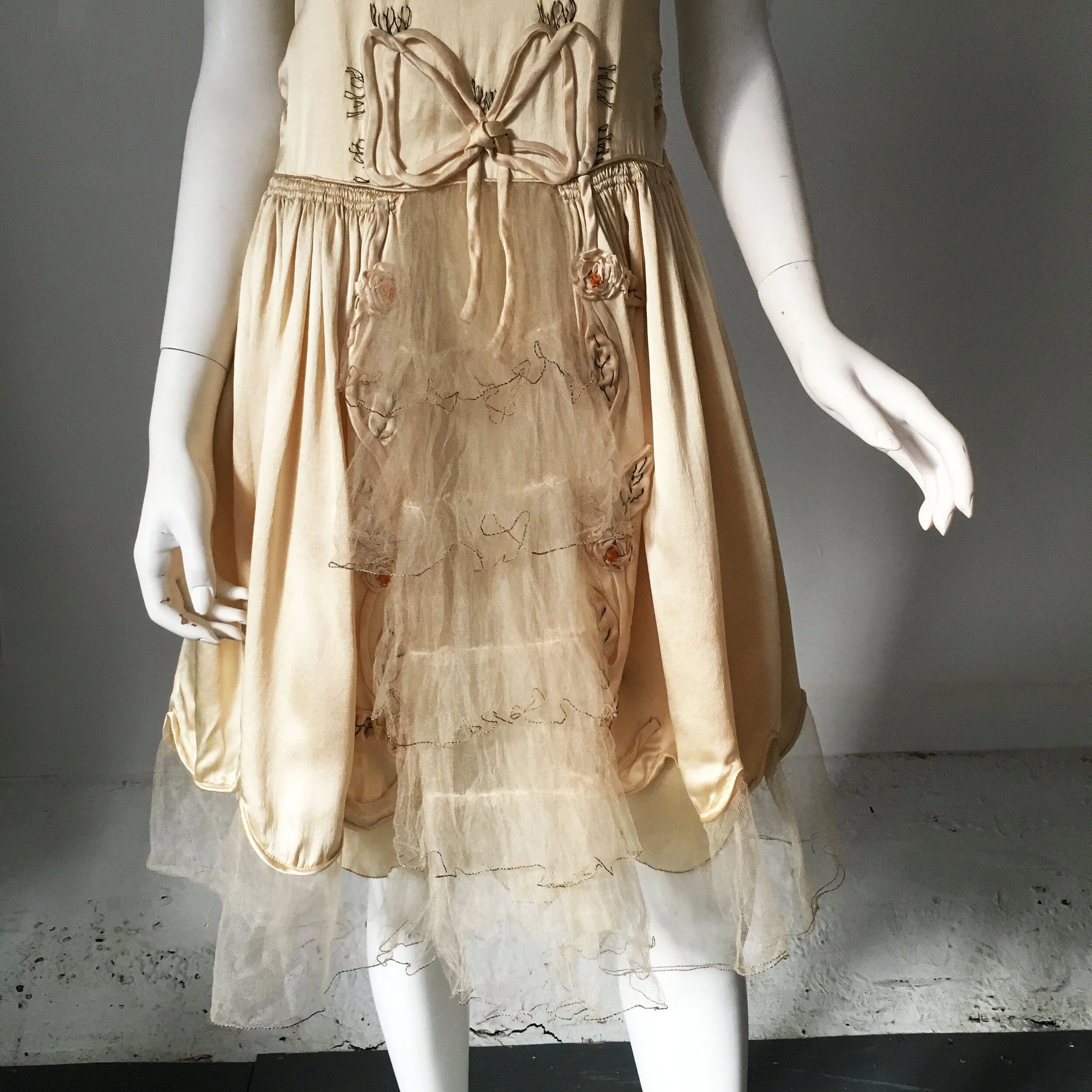 silk and net dresses