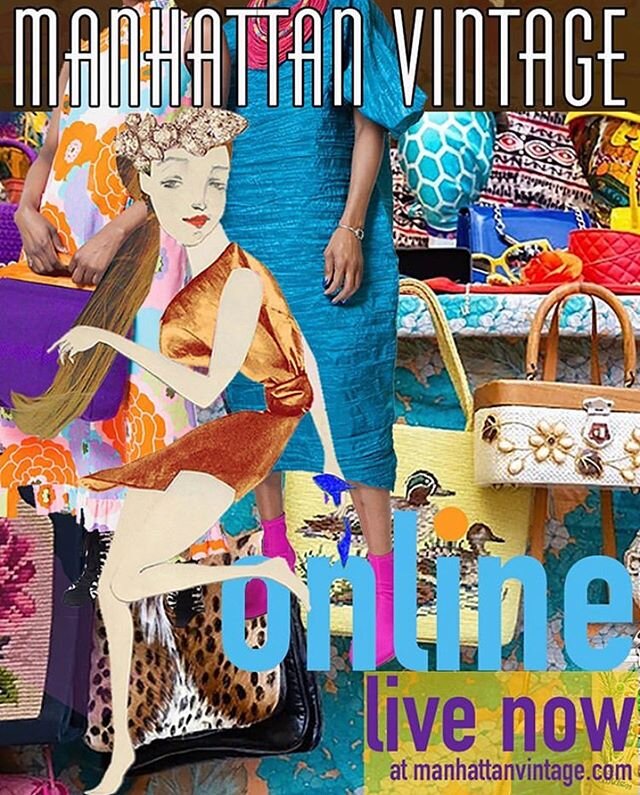 We&rsquo;re so excited to participate in @thevintageshow online with an incredible group of vendors! Make sure to check out all the amazing goodies on offer.  There will be fresh listings weekly, so lots more to come! ❤️