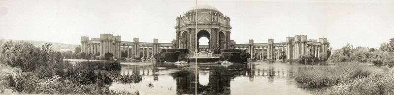 The Palace of Fine Arts, 1915