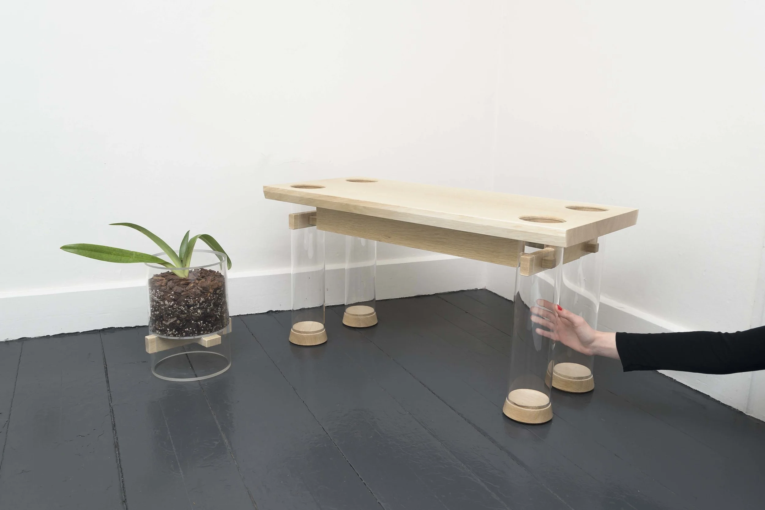 Extrusion Coffee Table (Bleach) 2016