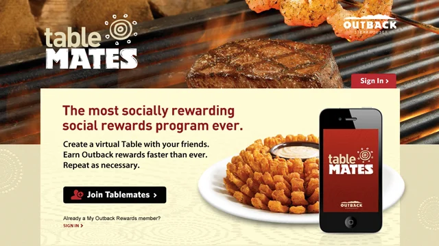 Outback Tablemates