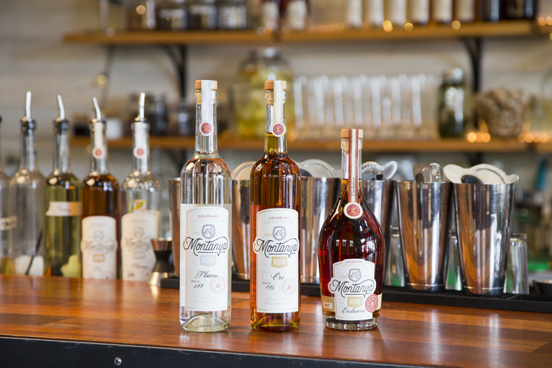 Montanya Platino, Oro and Exclusiva rums