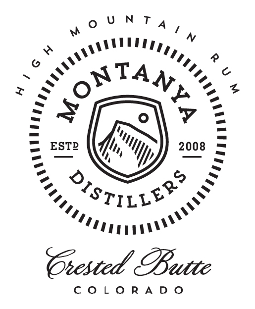 Black and White Montanya Logo