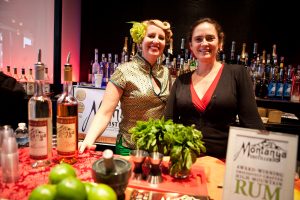 Montanya rum at their Indie Spirits booth