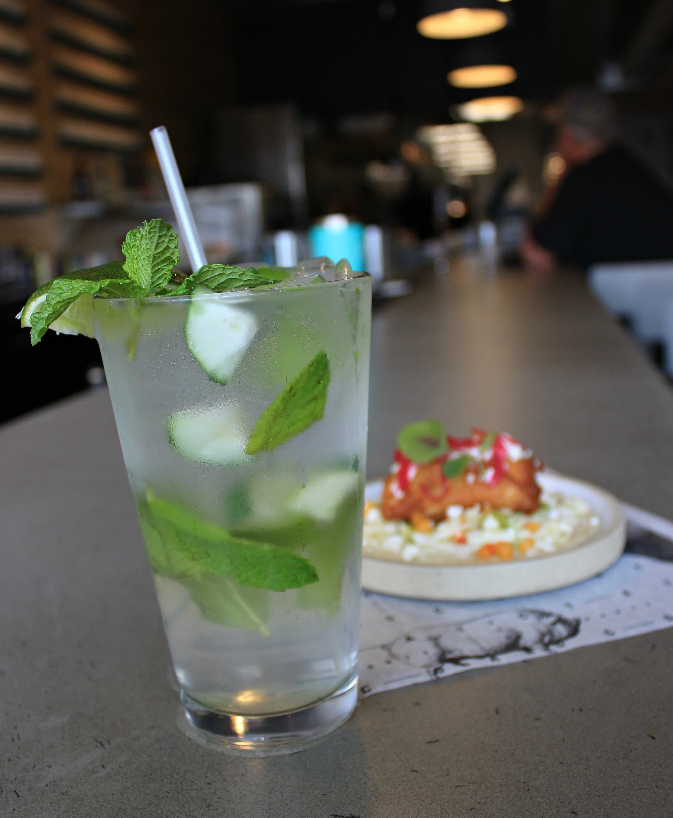 Cucumber Coconut Mojito