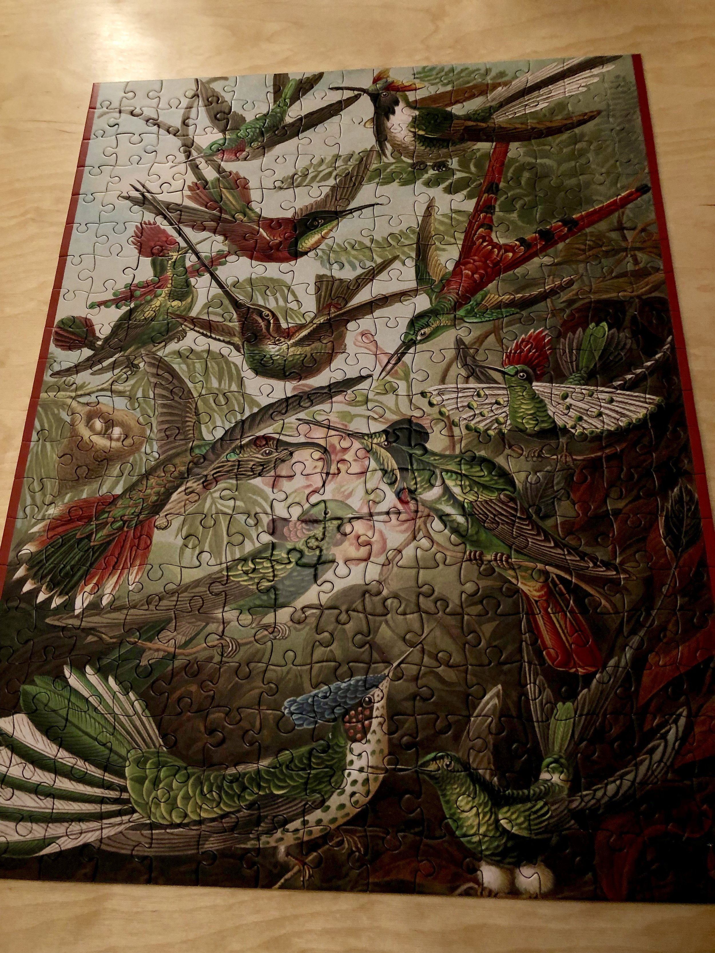 Completed puzzle.