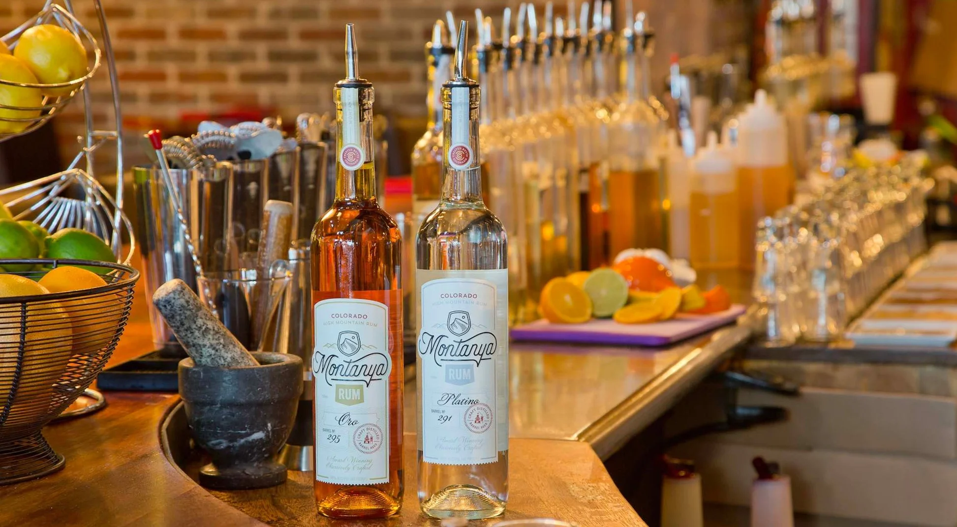 Montanya Distillers cocktails start with good rum and many “squeezy” fresh ingredients.