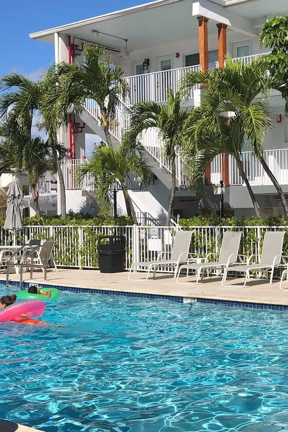 The pool at The Park Royale Hote.