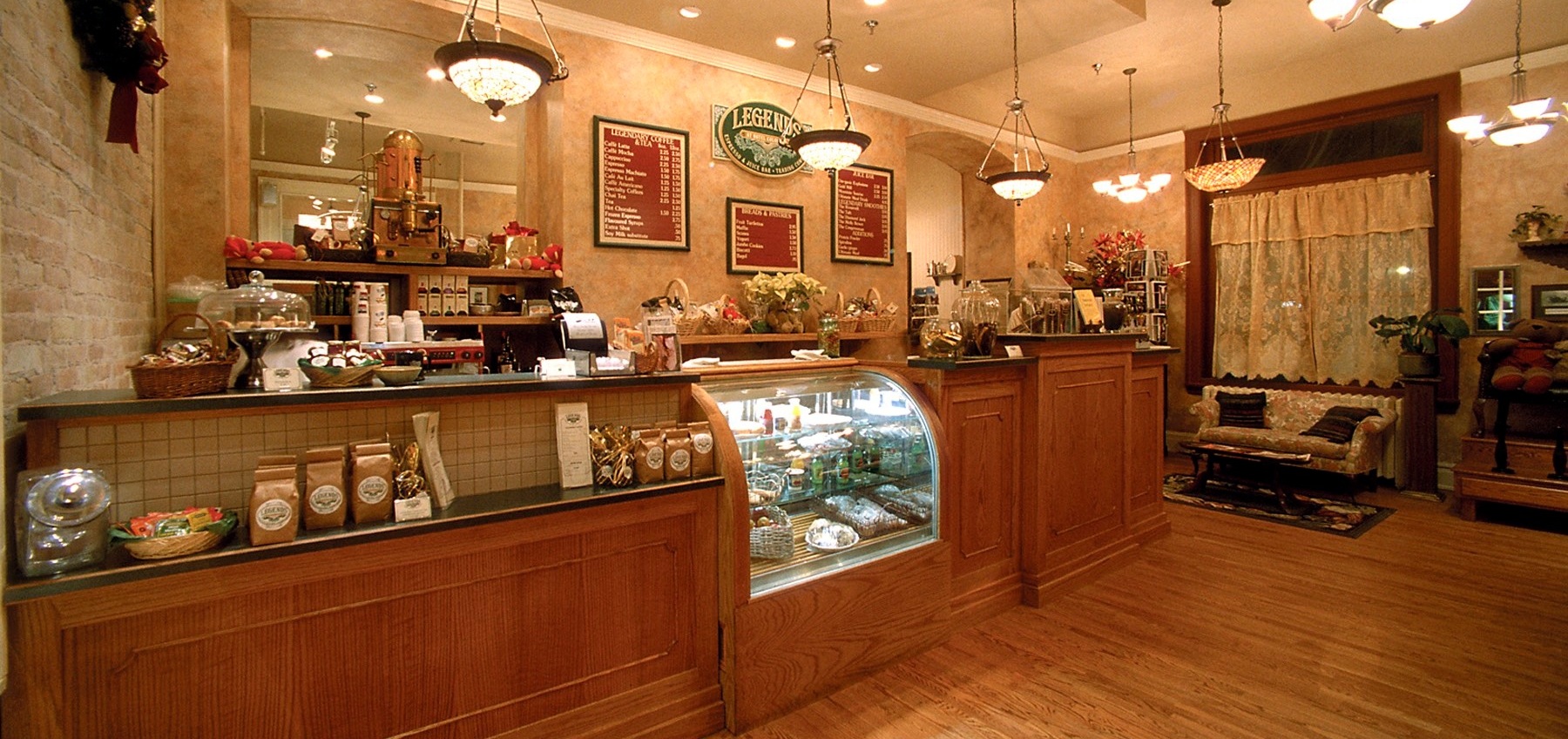 The Bluebird Care and Coffeehouse has great lattes and gluten-free quiche.