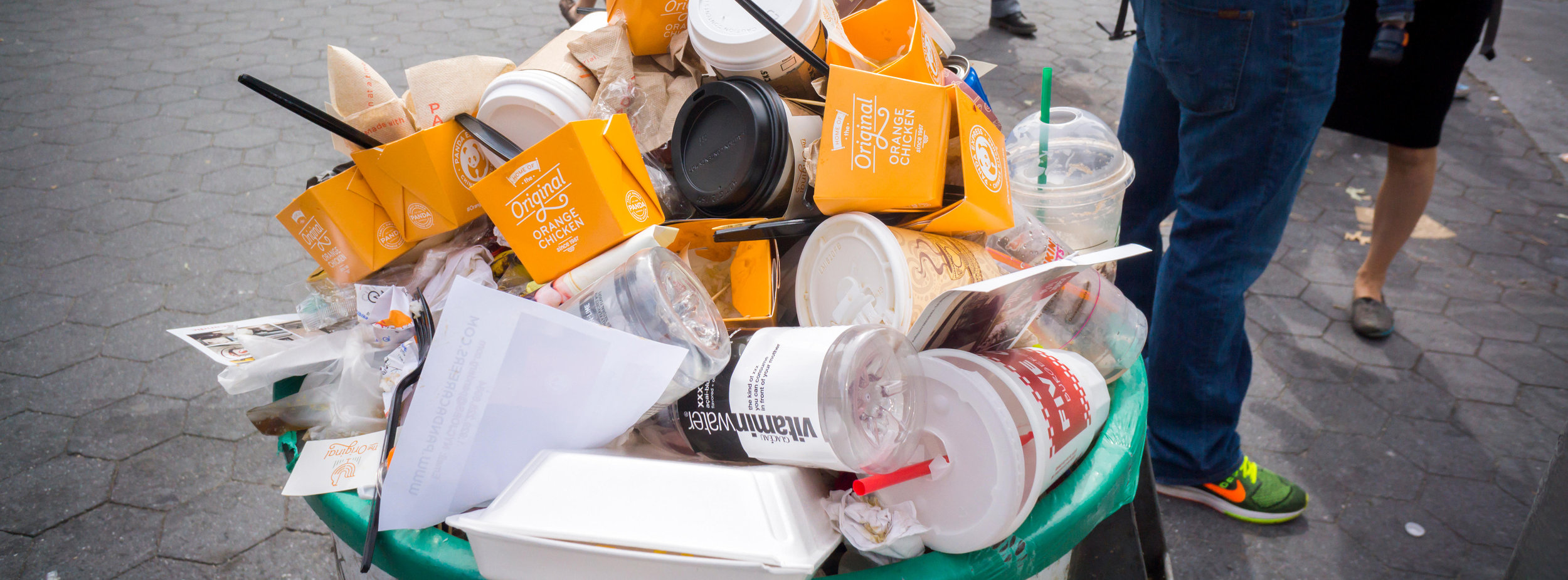 We know: Trash ain’t pretty. When we feel overwhelmed or too busy to find alternatives to single-use trash, we use this particular image to remind ourselves that every bit counts.