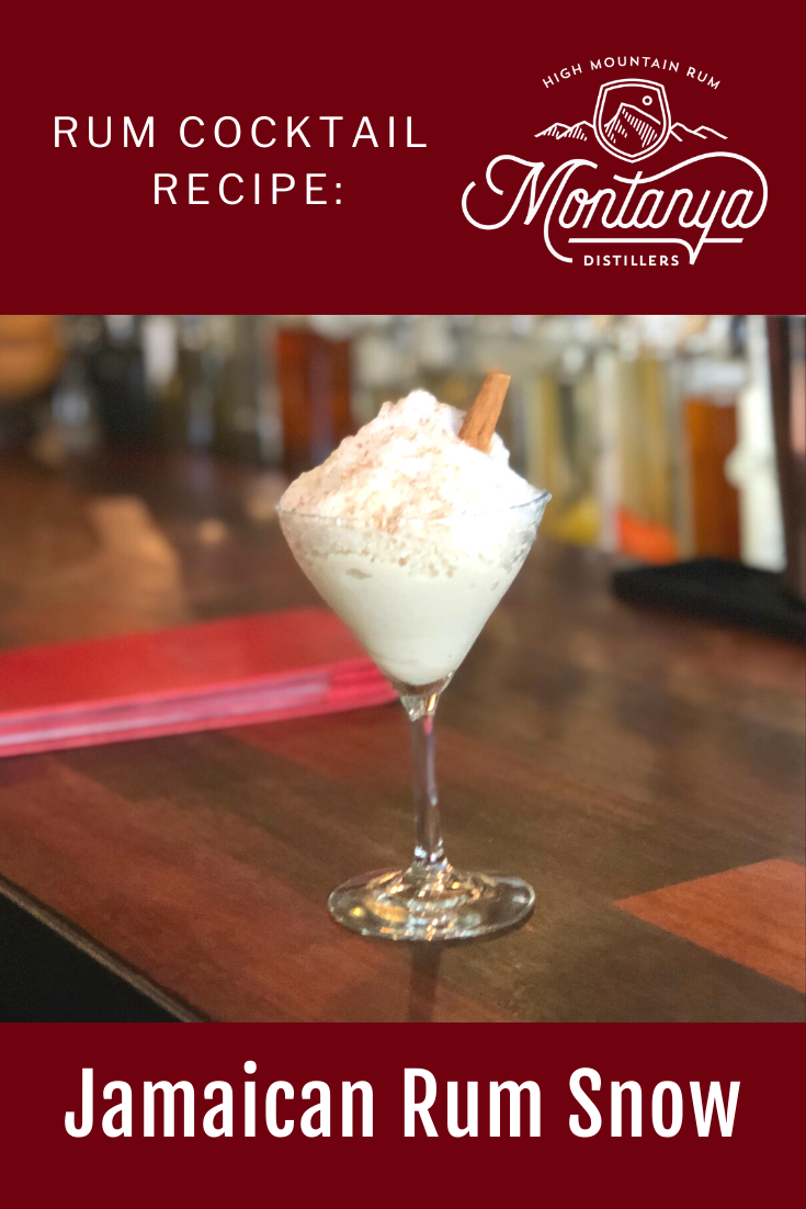 Jamaican Rum Snow Cocktail — Montanya Distillers