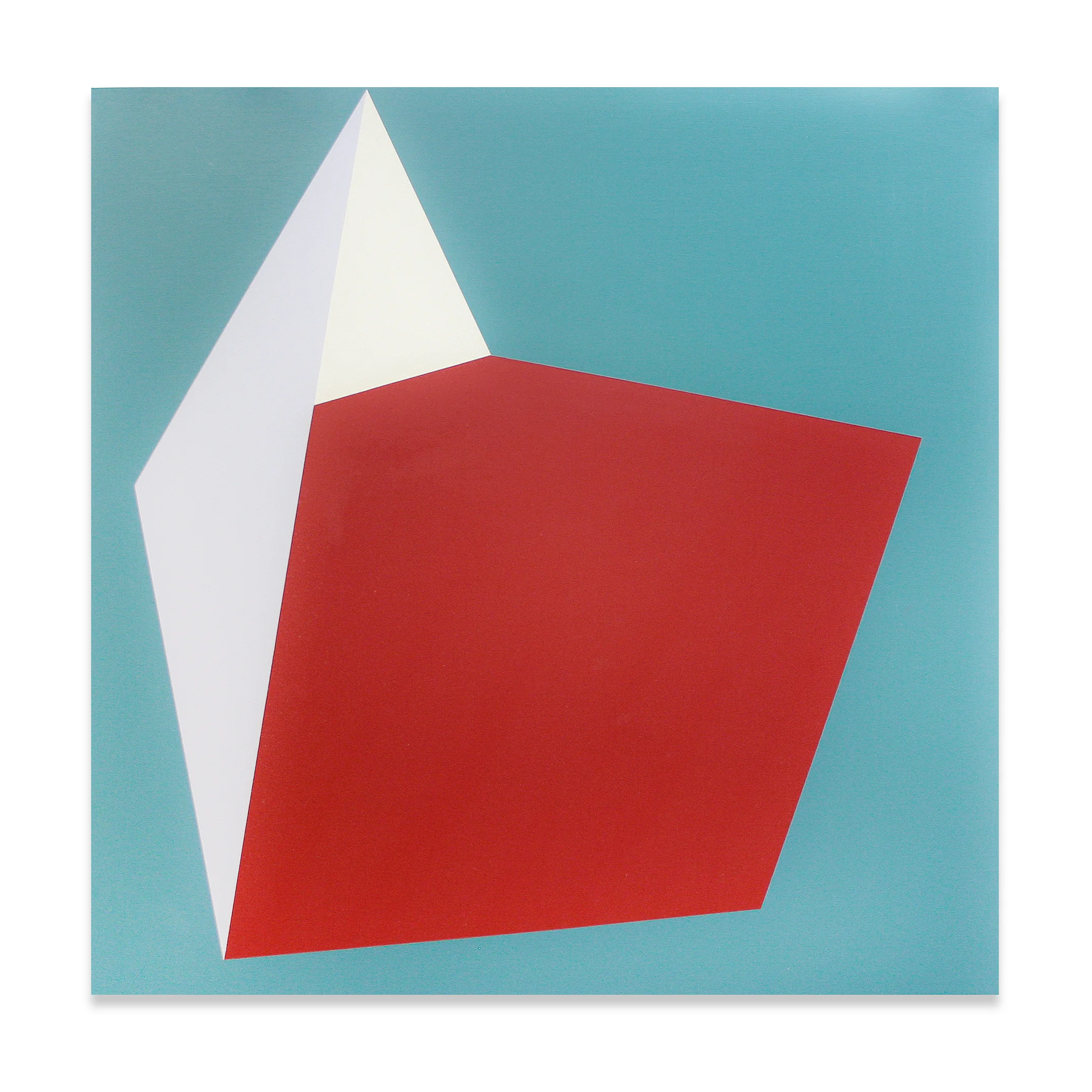 Full Speed , 23"x23", acrylic paint on panel, 2013