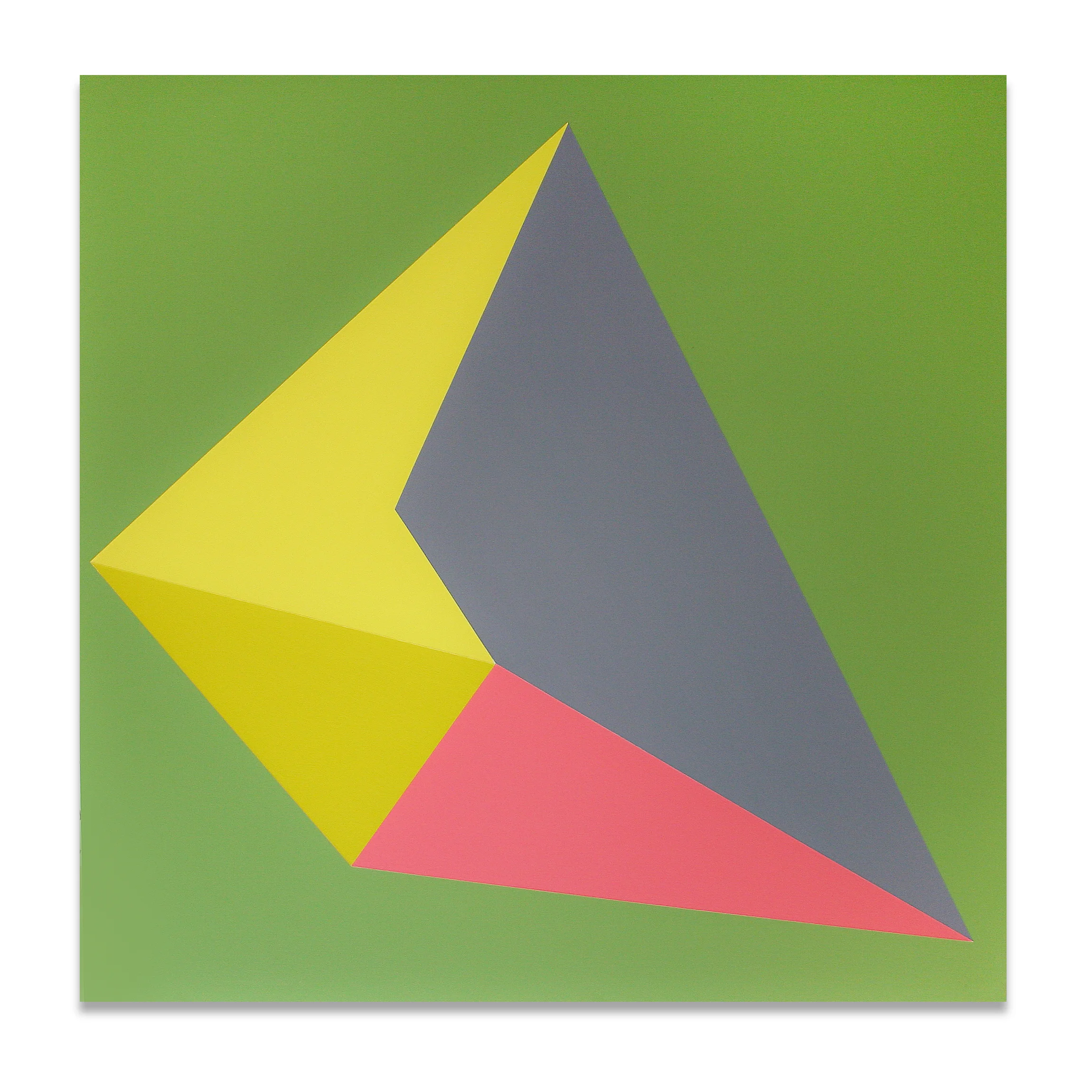 Picca , 23"x23", acrylic paint on panel, 2013