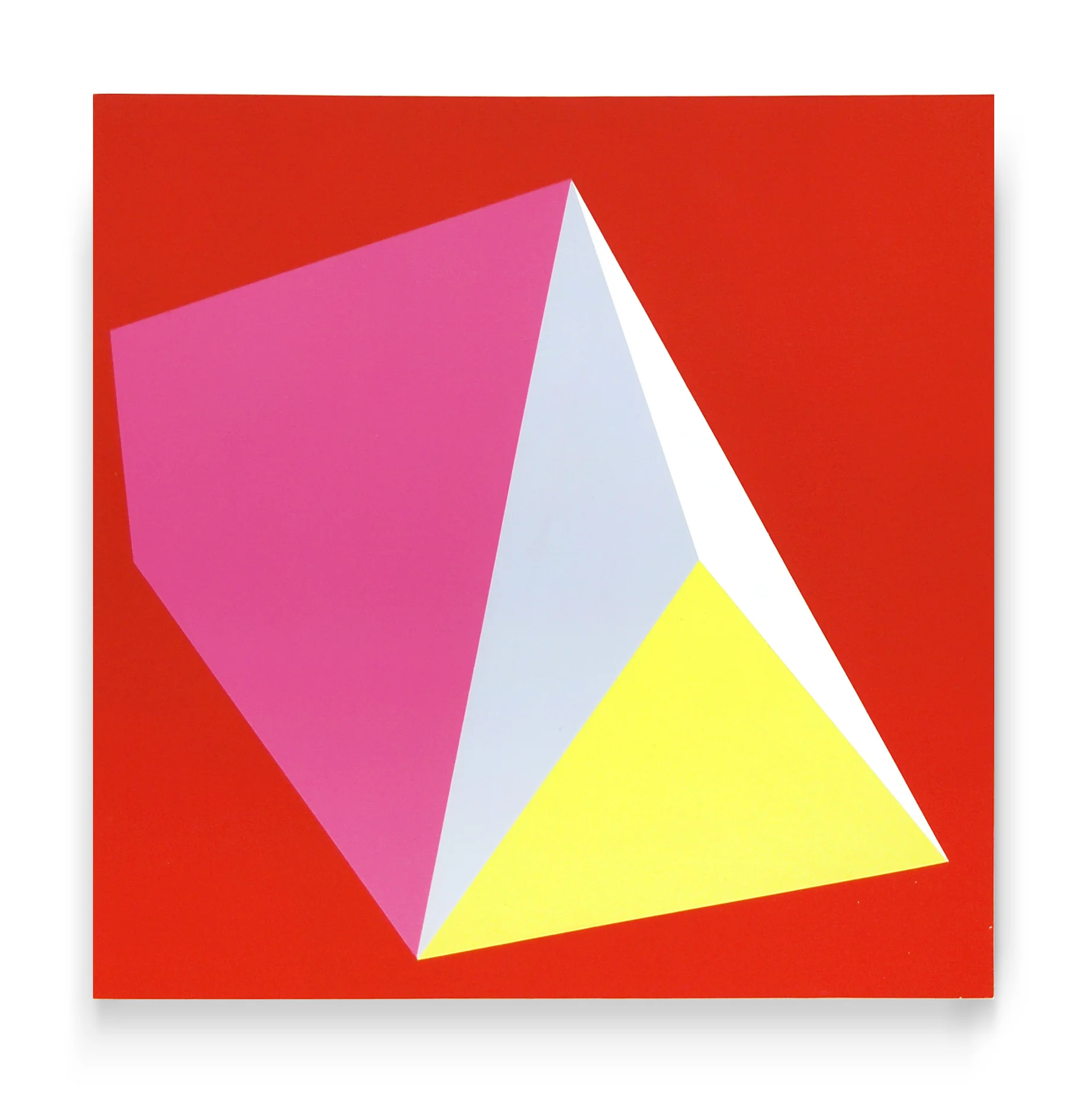 Untitled F, 23"x23", acrylic paint on panel, 2014