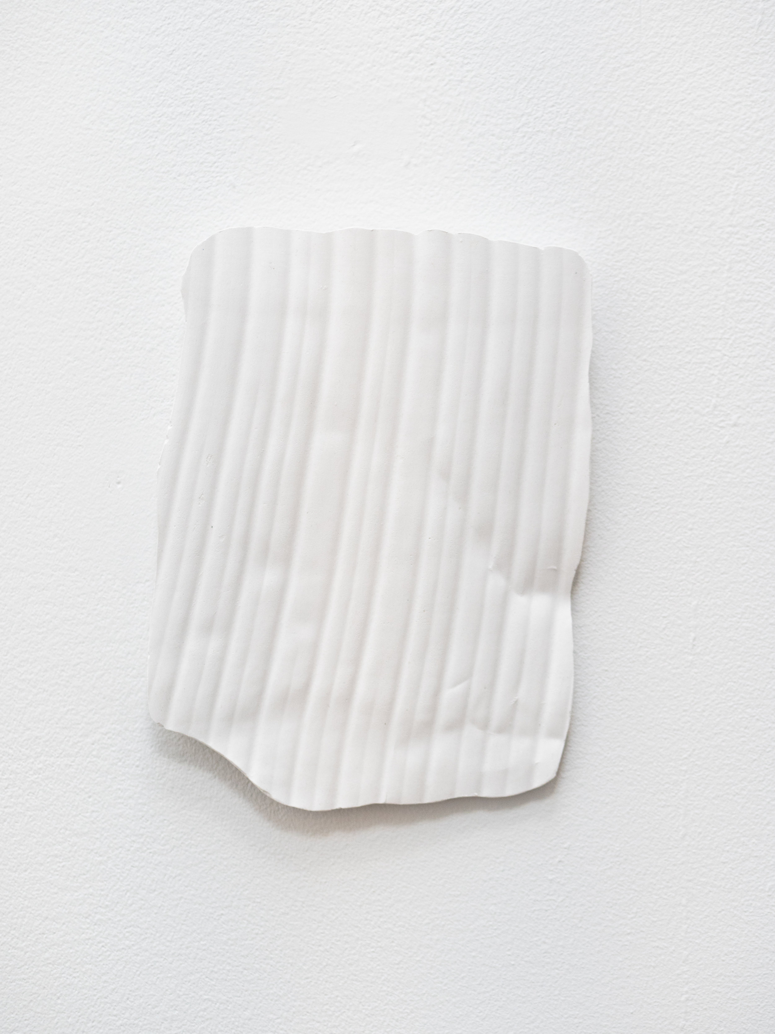  kamay mould, 2017, plaster, 6.5 x 5 inches 