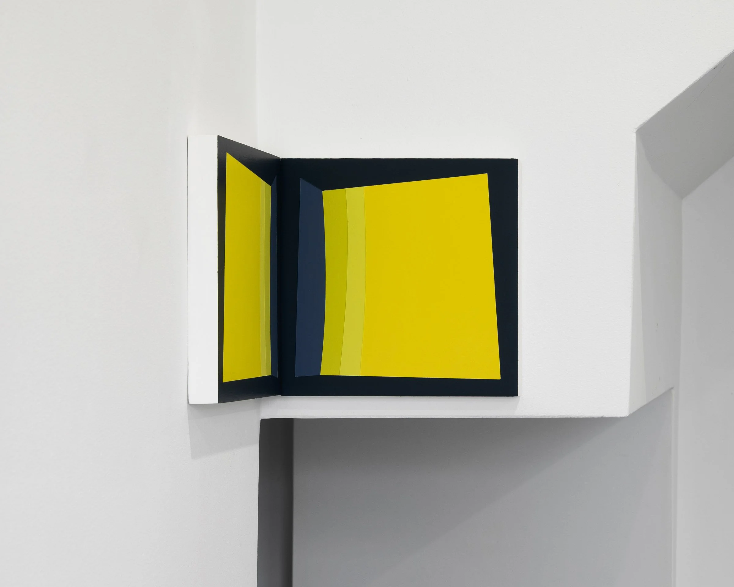   Page Into a Mirror , exhibition view, 330g Gallery. photo by LFdocumentation 