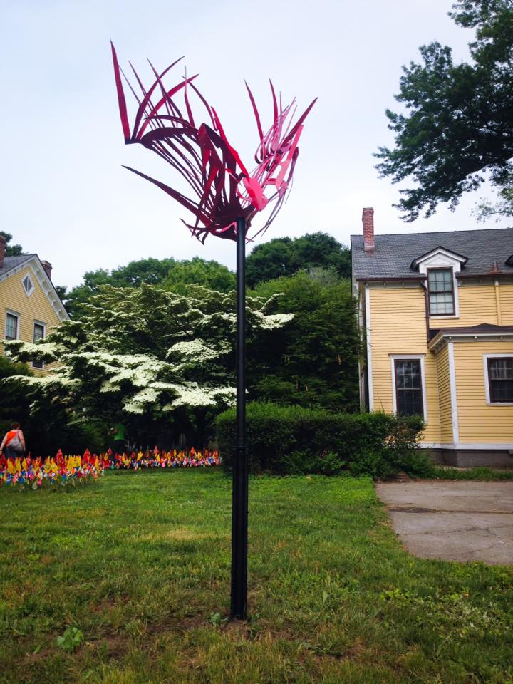 Red Phoenix by Caroline Bergonzi.