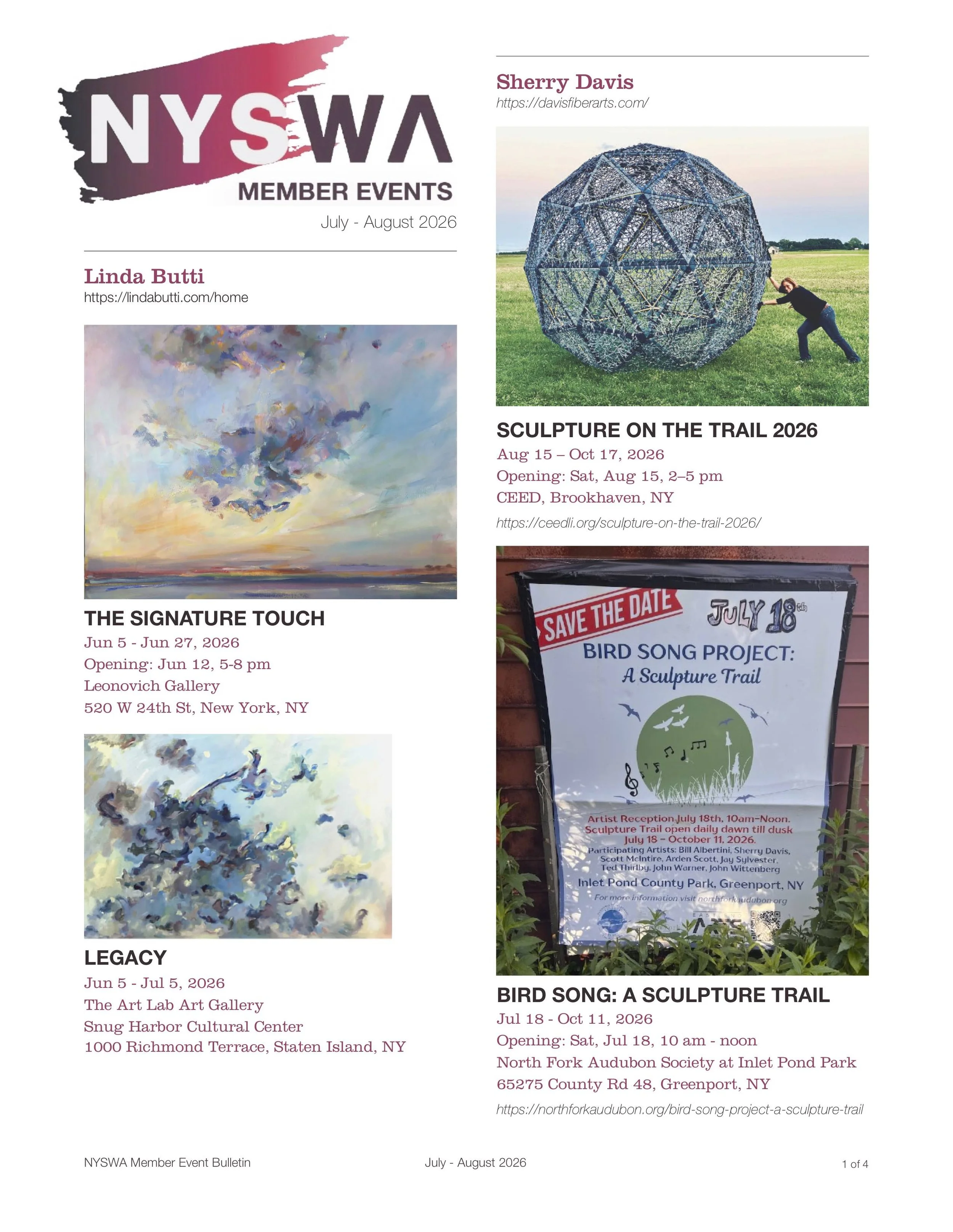 NYSWA Member Bulletin 2026-06-22 Page 1