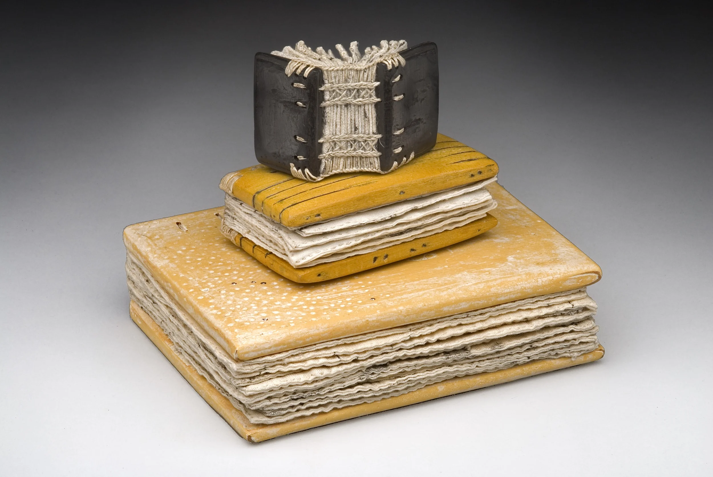 3 Sewn Books