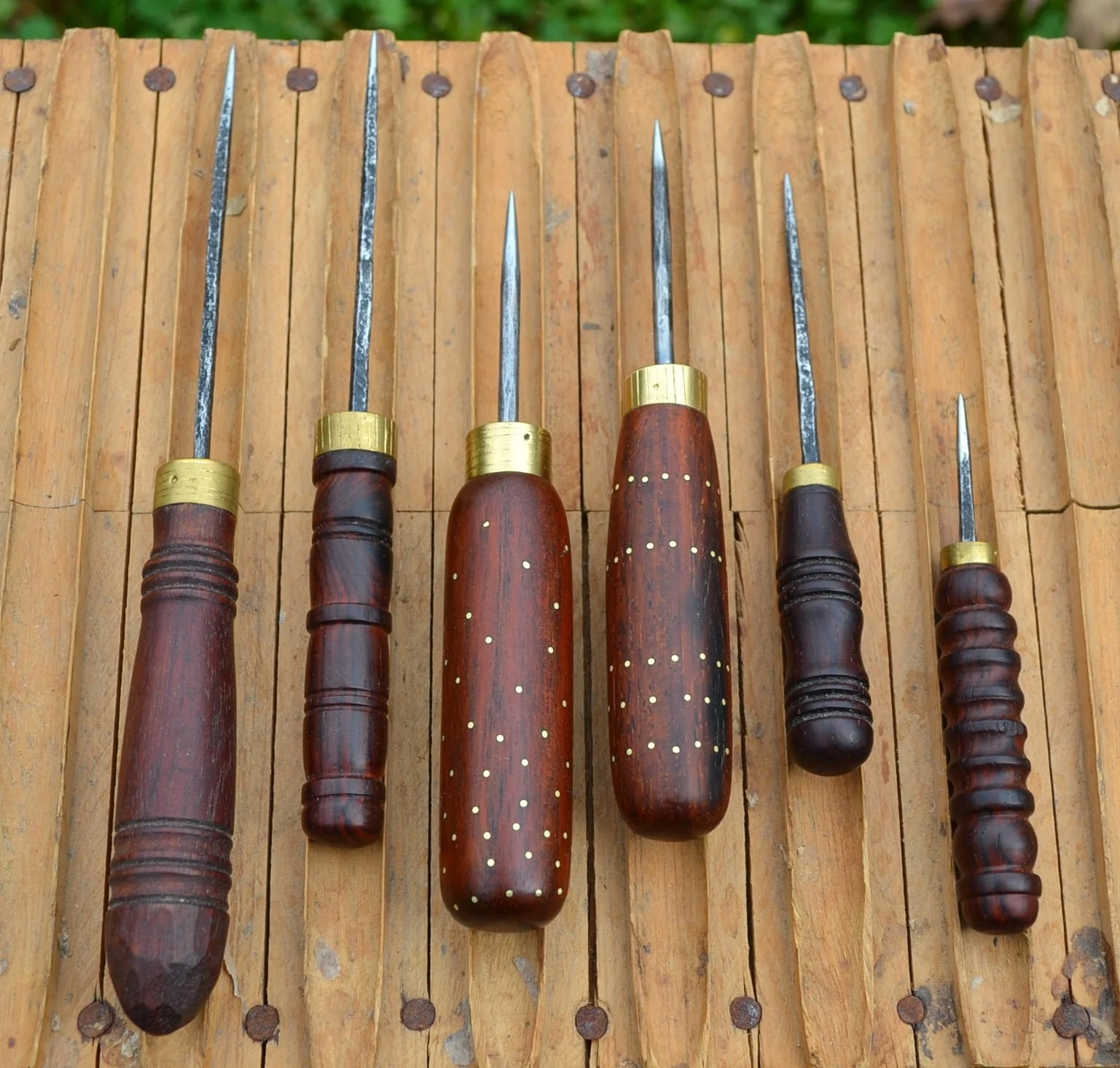 Wood-Handled Awls