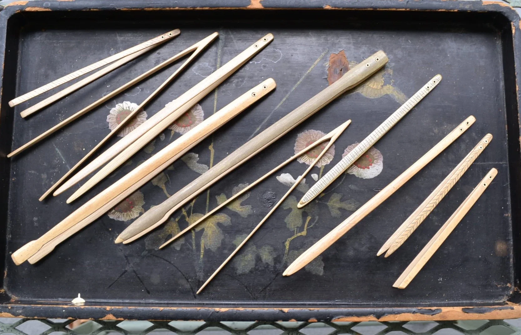 Bamboo Tweezers