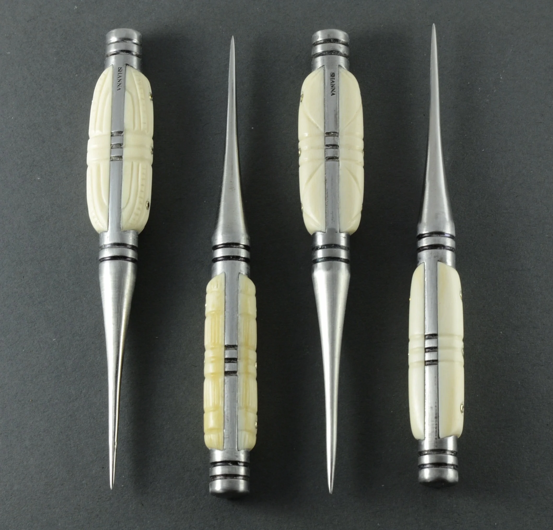 Elk Bone-Handled Awls
