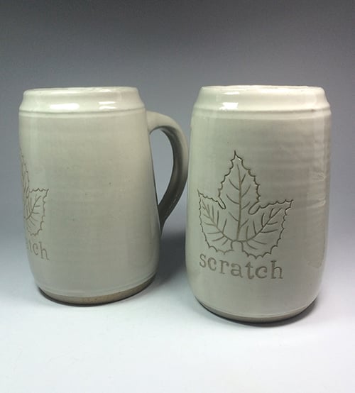 1-liter beer steins for Scratch Brewery's Oktoberfest 2015