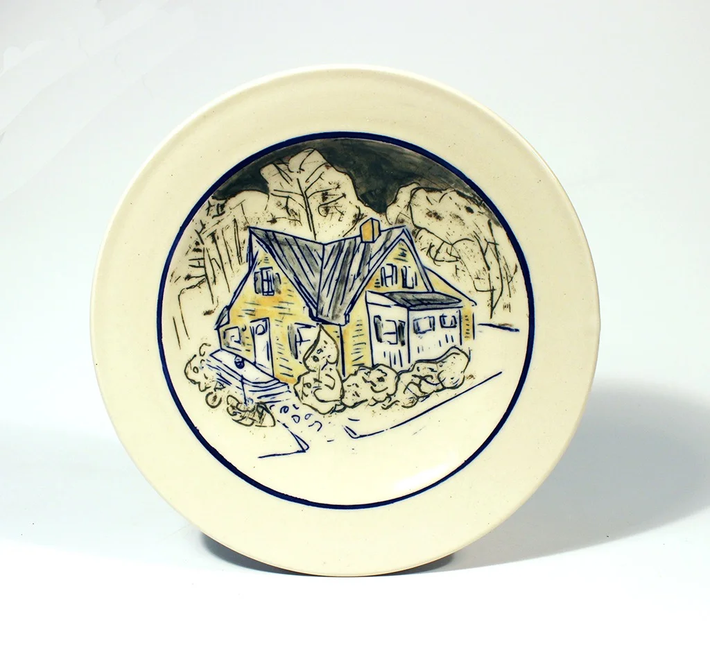 Custom Plate - House Warming
