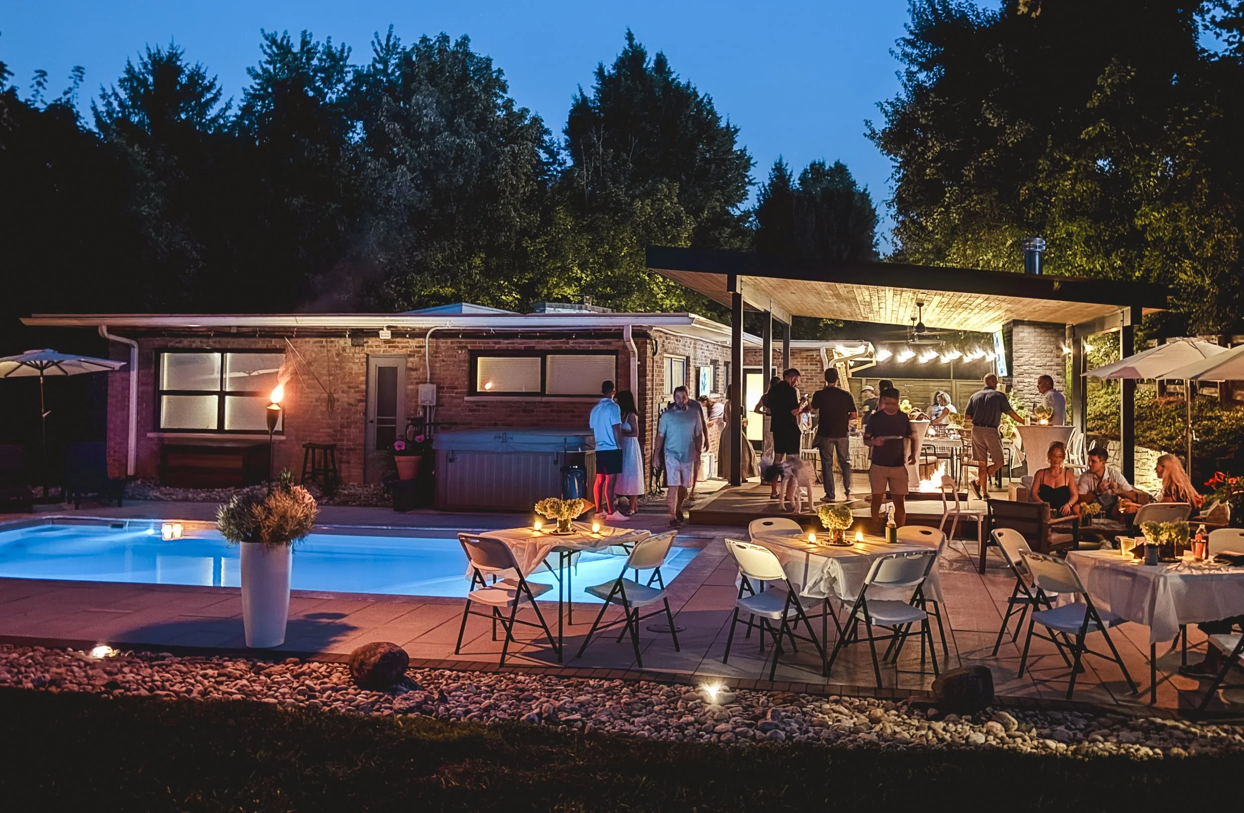 Green Township Covered Patio