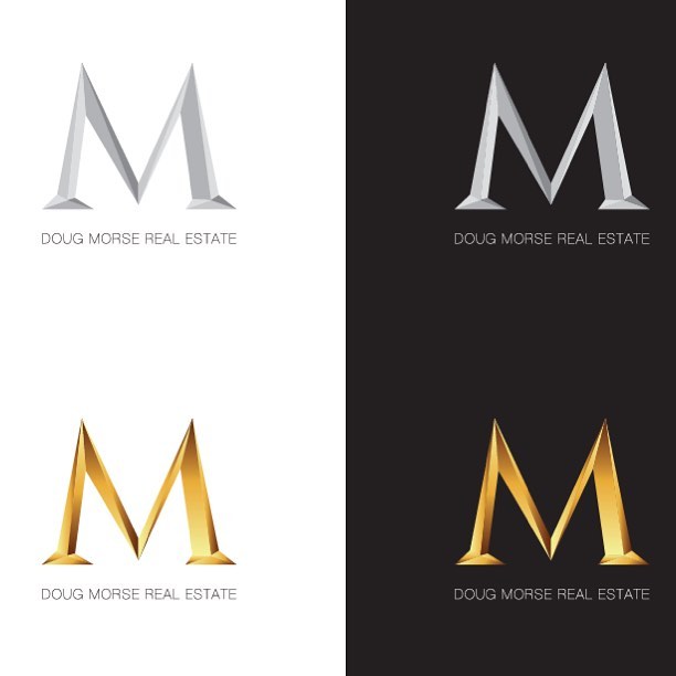 Unrealized logo concept for Doug Morse Real Estate Group (2015)