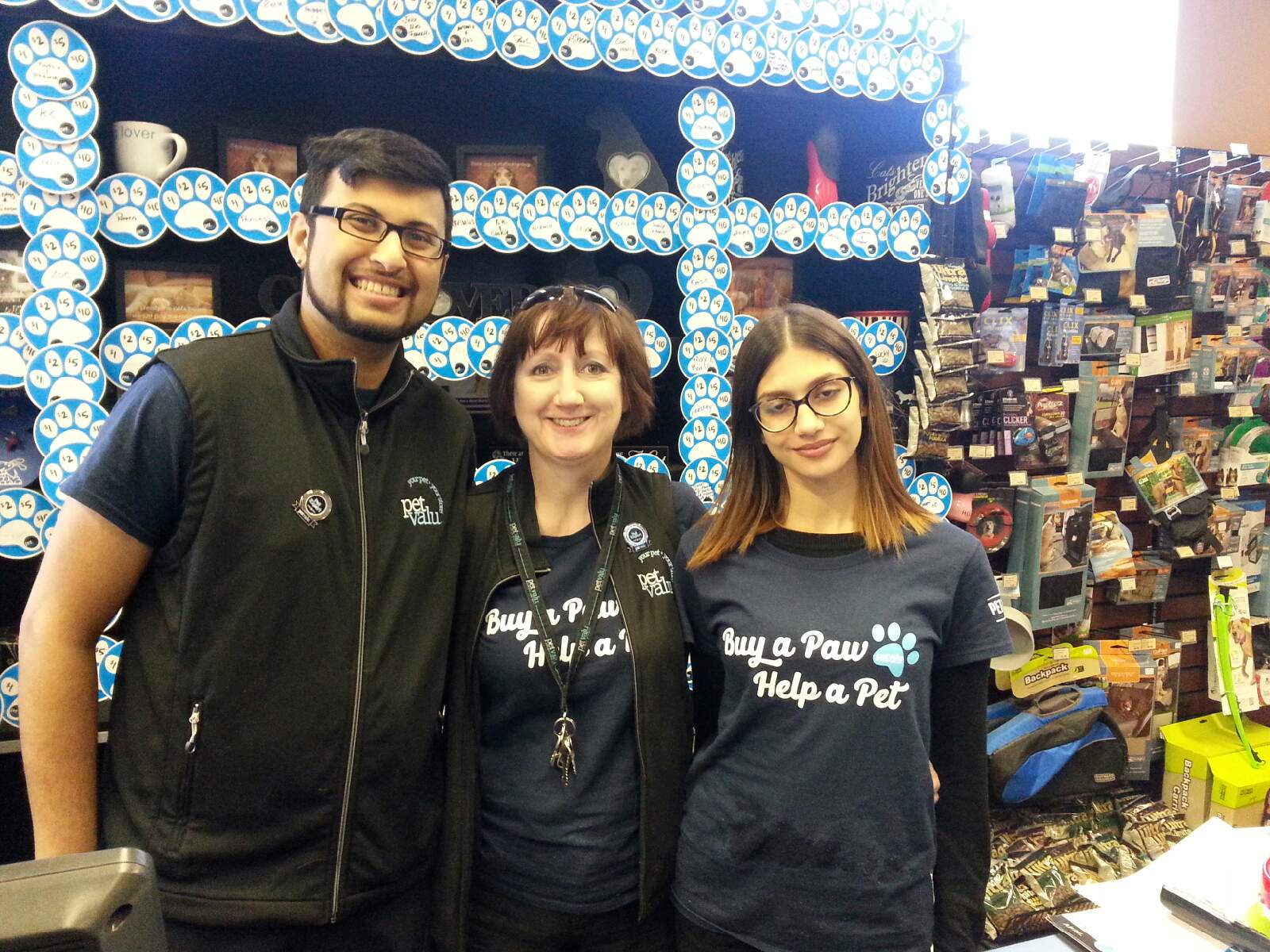 Super-fabulous staff at Pet Valu
