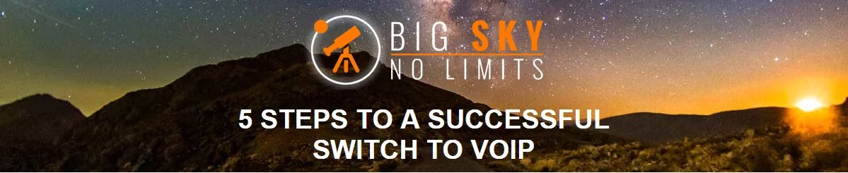 5 STEPS TO A SUCCESSFUL SWITCH TO VOIP