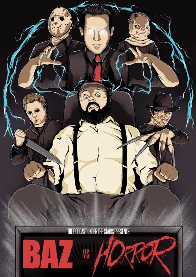 All prices include postage and packaging in special poster tubes with mail drops on Wednesdays and Saturdays each week until I'm sold out. Baz v Horror Poster: UK: £15 USA: $20 Baz v Horror & TPUTS The Void Poster COMBO UK: £20 USA $26 Paypal: gentik_tool@hotmail.com