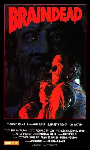 Brain Dead - Dir. Peter Jackson imdb synopsis: A young man's mother is bitten by a Sumatran rat-monkey. She gets sick and dies, at which time she comes back to life, killing and eating dogs, nurses, friends, and neighbors.
