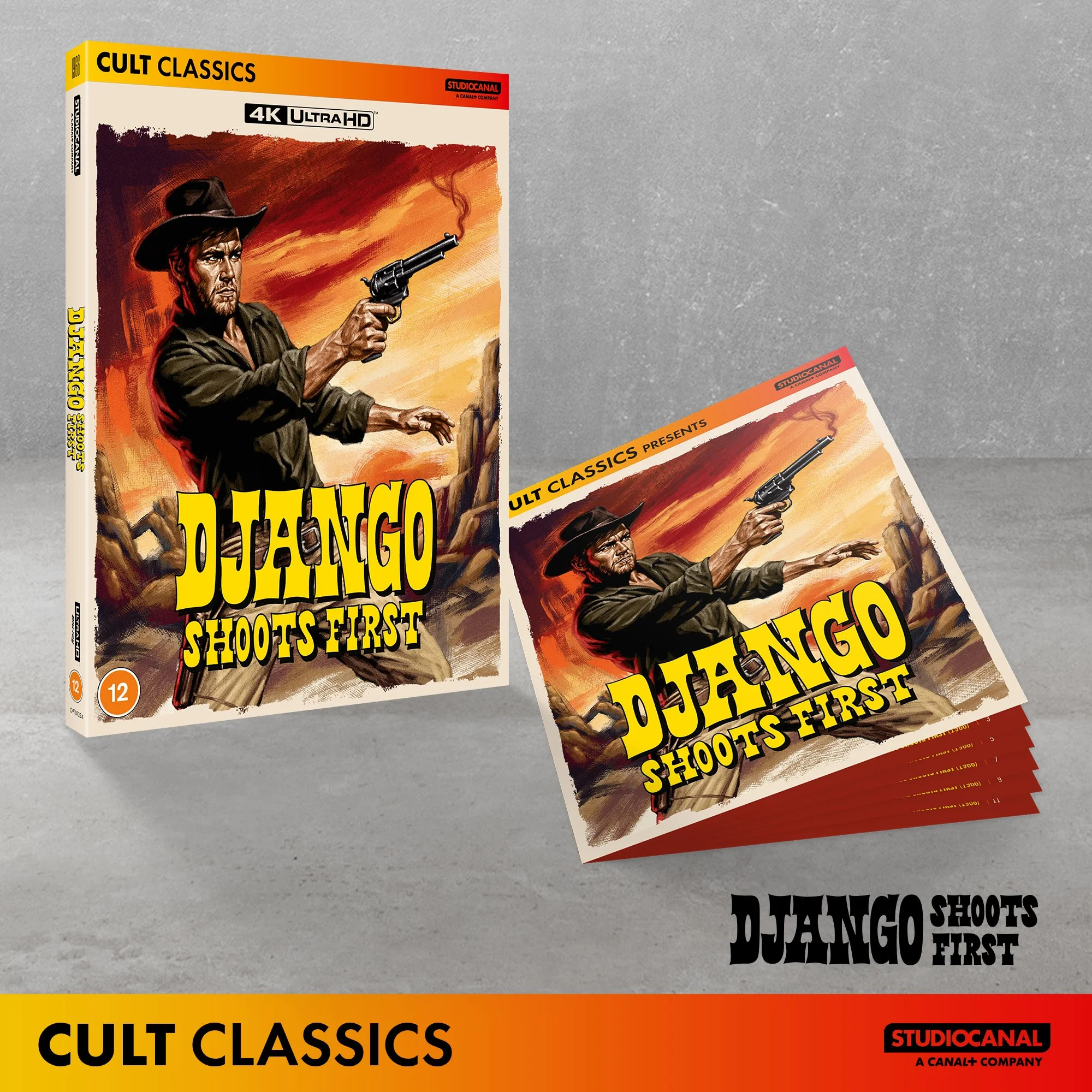 DJANGO SHOOTS FIRST (1966) - 4K UHD Release 24 August 2026