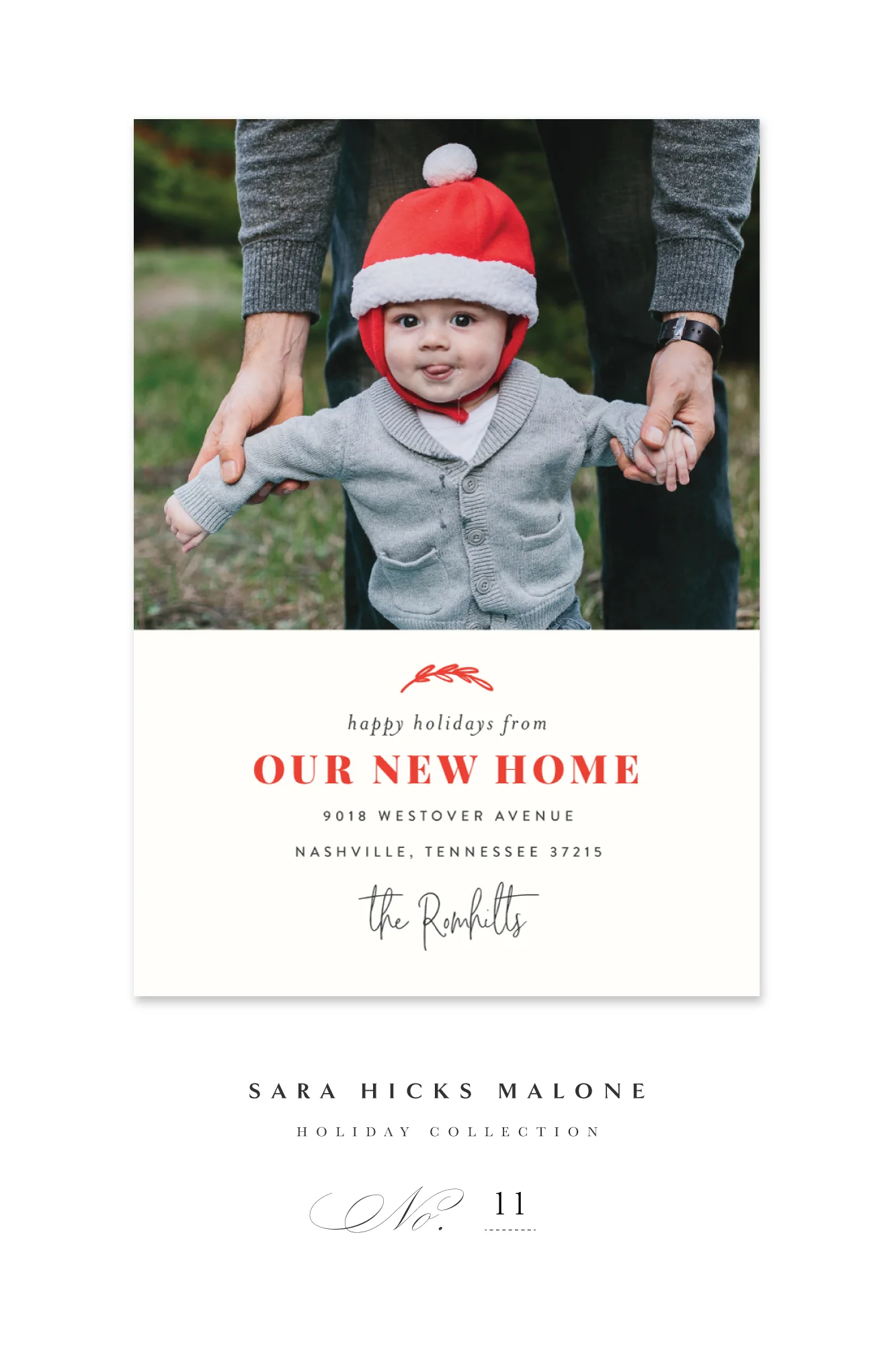 ‘OUR NEW HOME FOR THE HOLIDAYS’ BY Sara Hicks Malone