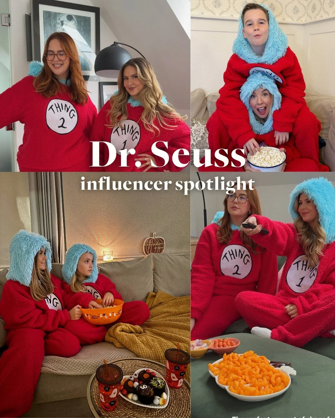 How do you bring @drseuss&rsquo;s The Cat In The Hat Thing 1 and Thing 2 Twosies to life? 

Fantastic influencer content, of course!

For the launch of The Cat in The Hat Thing 1 and Thing 2 Twosies, we worked with a brilliant line-up of creators who