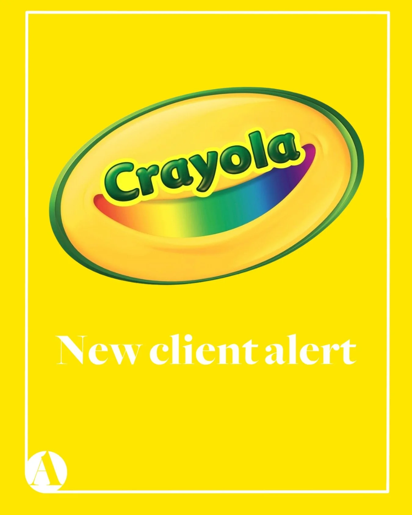 One word: iconic.

We&rsquo;re feeling Back to School ready as we add @crayola_uk to our client roster. 

Can&rsquo;t wait to start delivering iconic work for this iconic brand 🖍️🖍️🖍️