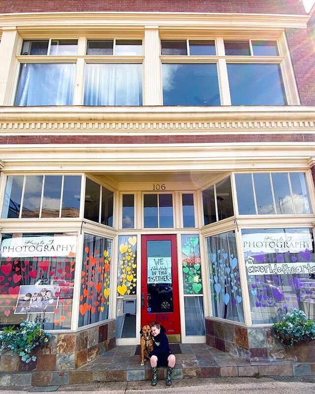 I miss creating things. I miss being in this space that allows me to do just that. This was so much than just decorating my studio windows. It allowed me to be in a head space where I wasn&rsquo;t worried about anything. It was just a way to acknowle
