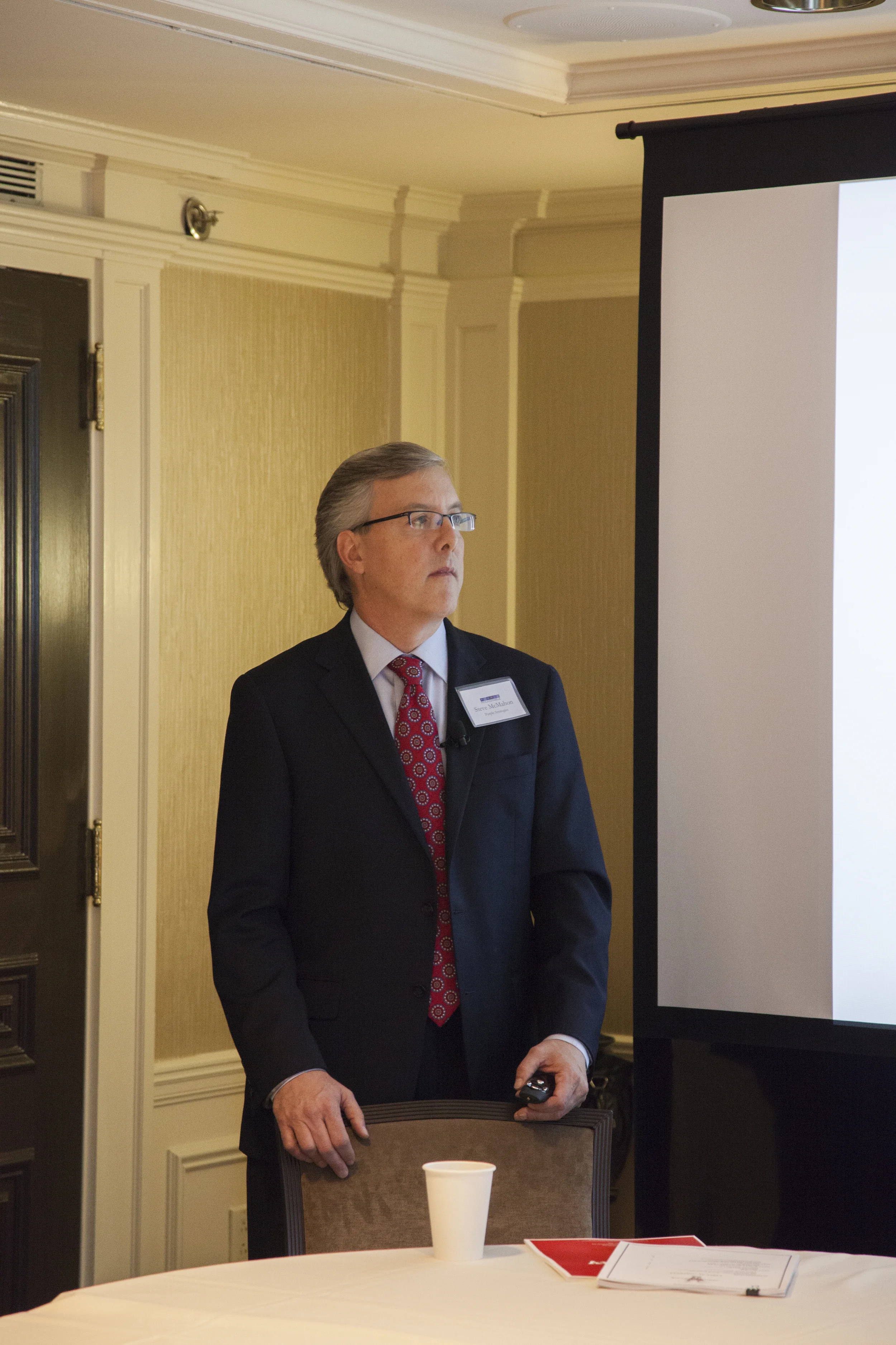 Steve McMahon Purple Roundtable NYC