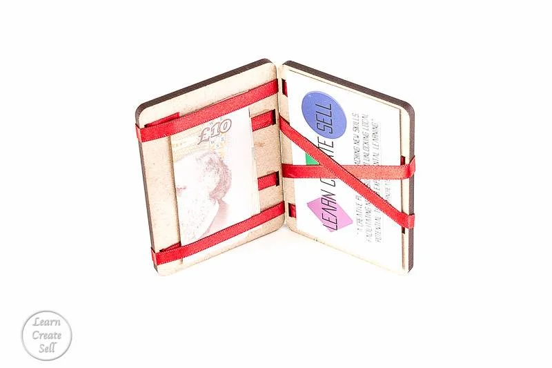"Magic Wallet" Laser Engraved Fun Gadget perfect gift for him geek Christmas birthday
