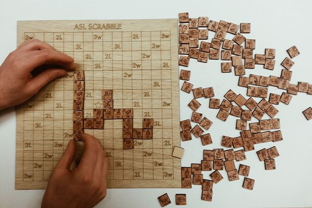 @evelyncranston's ASL scrabble!⁣
・⁣
⁣#lasercut #lasercutting #lasercutcraft #lasercutdesign #lasercutwork #lasercutsign #lasercutdecor #woodworkingcommunity #lasercutter #personalized #customized #laseretching #weekendproject #woodworkproject #laserc