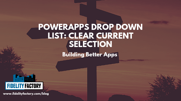 Here is how to clear out the value of a Combo Box in PowerApps