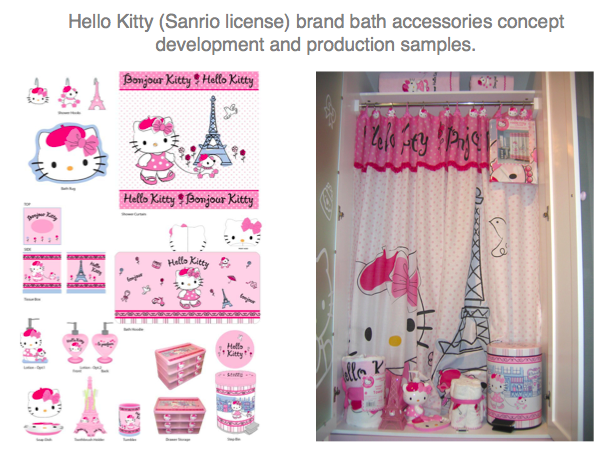 Licensed Bath accessories