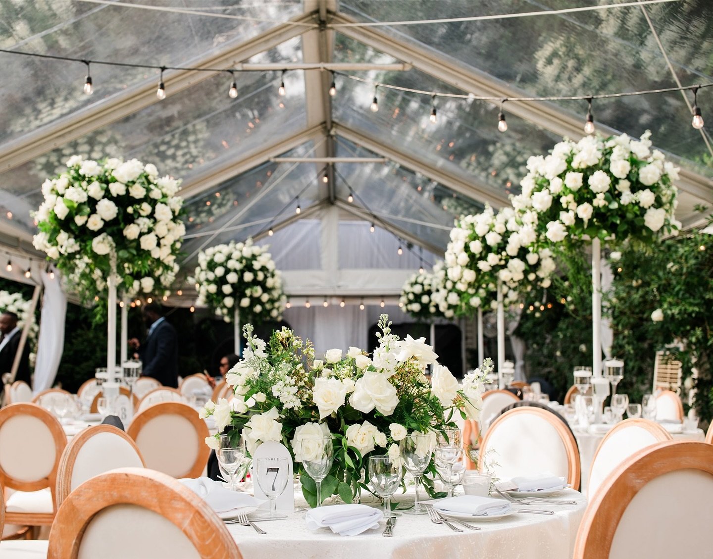 𝐀𝐥𝐞𝐱 𝐚𝐧𝐝 𝐋𝐨𝐥𝐨 

Planning &amp; Design: @statuesqueevent 
Florals: @m_sarahdesigns 
Rentals: @glampartyrentals @prestigeluxuryrentalslic @luxeeventrentals @millers.rentals
Staffing: @top.waiter
Bartending: @famous_events_ Appetizers @famous